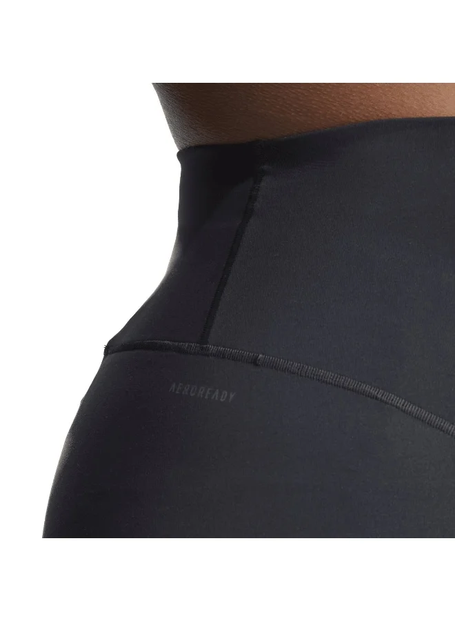 Adidas All Me Luxe 7/8 Black Training Tights For Women 2Xs