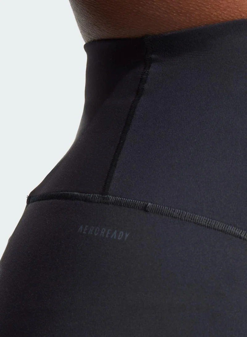 Adidas All Me Luxe 7/8 Black Training Tights For Women 2Xs