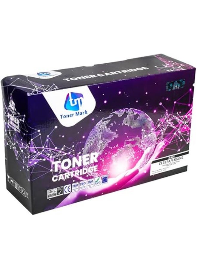 تونرمارك تونر مارك : حبر HP 87A متوافق للطابعات HP – خرطوشة أسود عالي الجودة، طباعة دقيقة وواضحة، أداء ثابت وطباعة طويلة الأمدمتوافق مع طابعات: HP LaserJet Pro M201dw / M201n / MFP M125nw / M125a / M127fw - Image 2