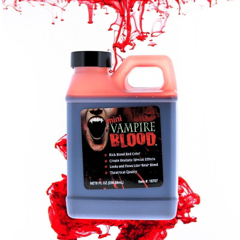 Vampire Blood Theatrical Quality Fake Blood 8 Ounce
