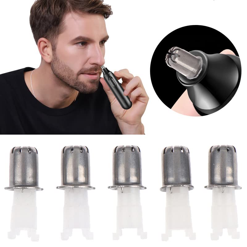 TorSor 5 Pack Nose Hair Trimmer Replacement Head Repair Parts Electric Shaving Clipper Universal Cutter Blade for Razor Trimming Ear Eyebrow Hairs - Image 3
