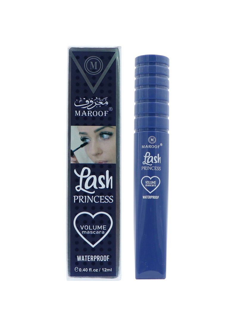 MAROOF ماسكارا ماروف فوليوم لاش برينسيس مقاومة للماء 12 مل أسود - Image 2