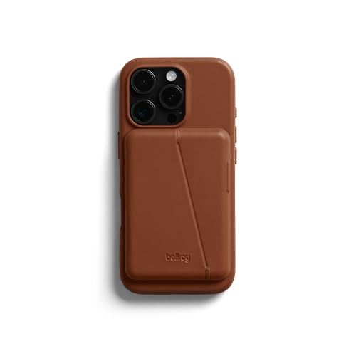 Bellroy Mod Phone Case Wallet for iPhone 16 Pro Slim Leather iPhone case Phone Wallet Sienna - Image 1