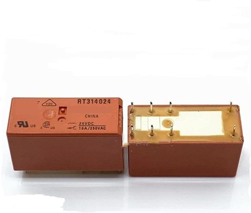 RT314005 5V Relay Module 5PCS 5VDC 12VDC 24VDC 48VDC 16A 8PIN One Normally Open One Normally Closed - Image 1