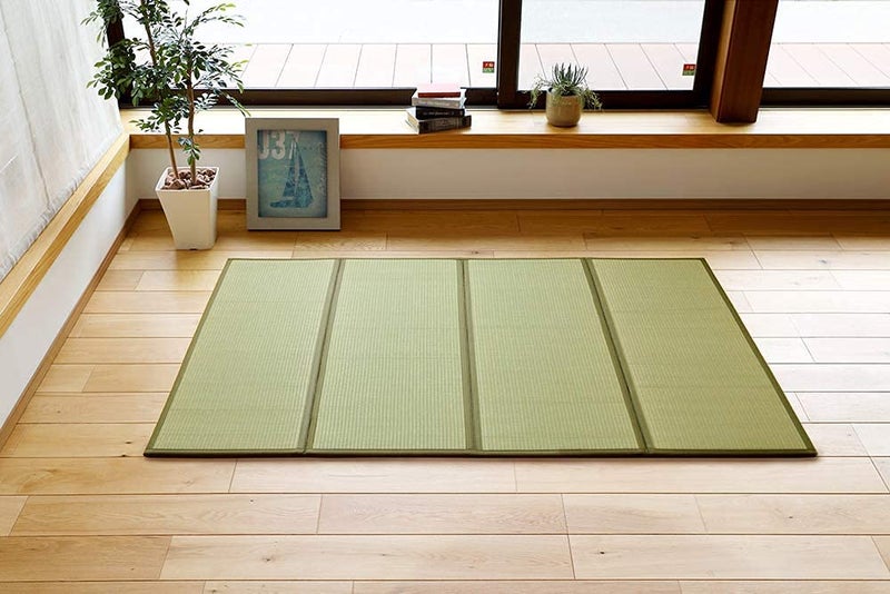 MIINA MIINA Japanese Traditional Tatami Mat Igusa Rush Grass Floor Mattress Futon 55x78 Full Natural 