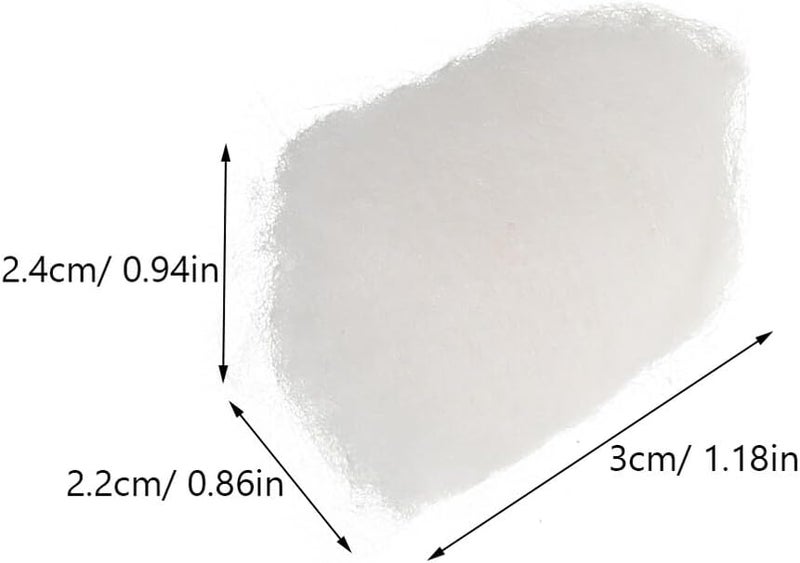 Absorbent Pure Cotton Balls 500g for Makeup Removal and Gel Nail Polish Removal, Soft Disposable Cotton Rounds for Facial Cleansing and Salon Use - Image 2