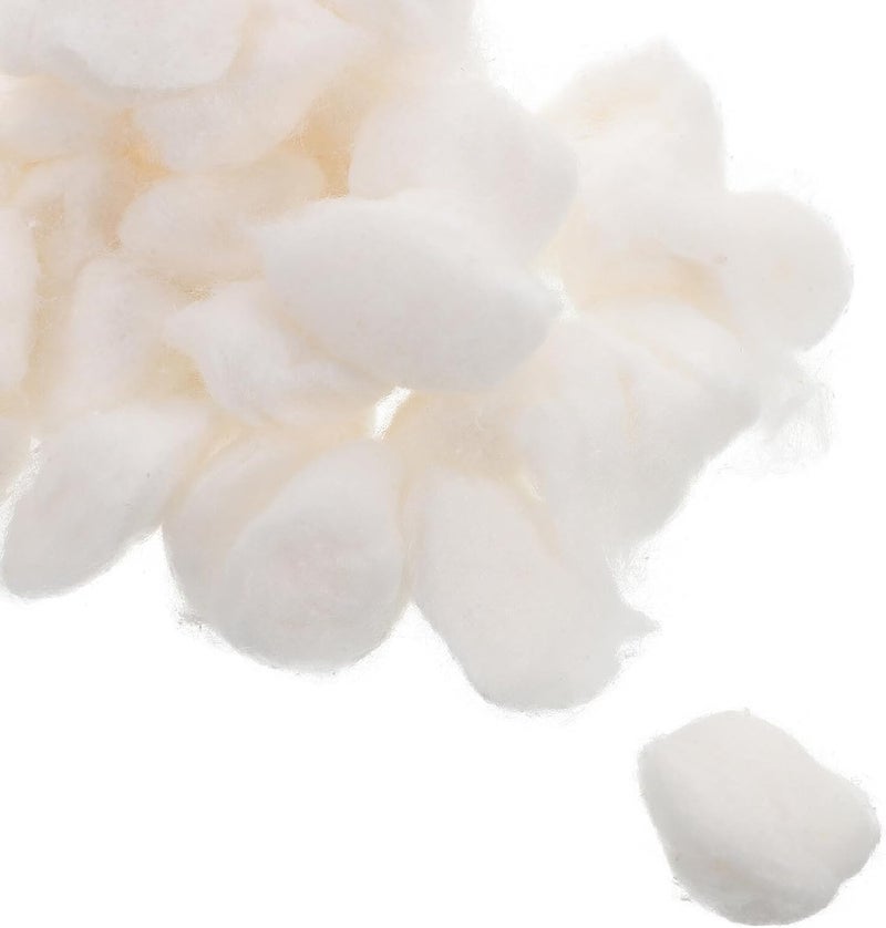 Absorbent Pure Cotton Balls 500g for Makeup Removal and Gel Nail Polish Removal, Soft Disposable Cotton Rounds for Facial Cleansing and Salon Use - Image 3