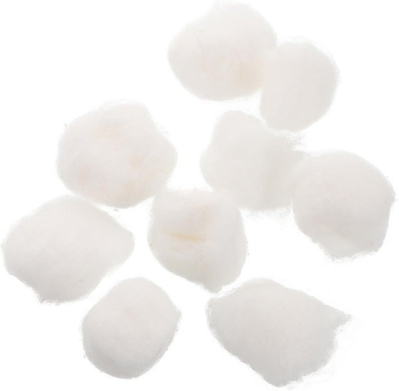 Absorbent Pure Cotton Balls 500g for Makeup Removal and Gel Nail Polish Removal, Soft Disposable Cotton Rounds for Facial Cleansing and Salon Use - Image 1