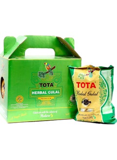 TOTA Total Herbal Gulal 100 g x 5 packs, total 500-gram different colours  - Image 1