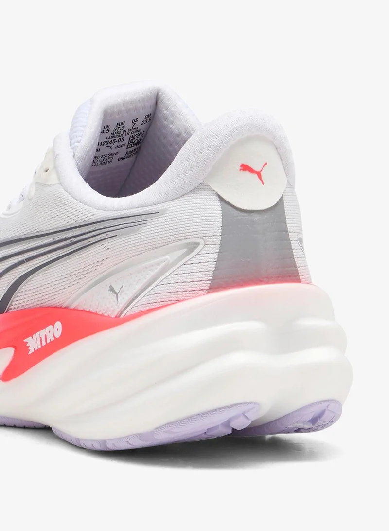 Puma PUMA White-Ultra Red-Light Lavender Velocity Nitro 5 for Women | Best Price UAE