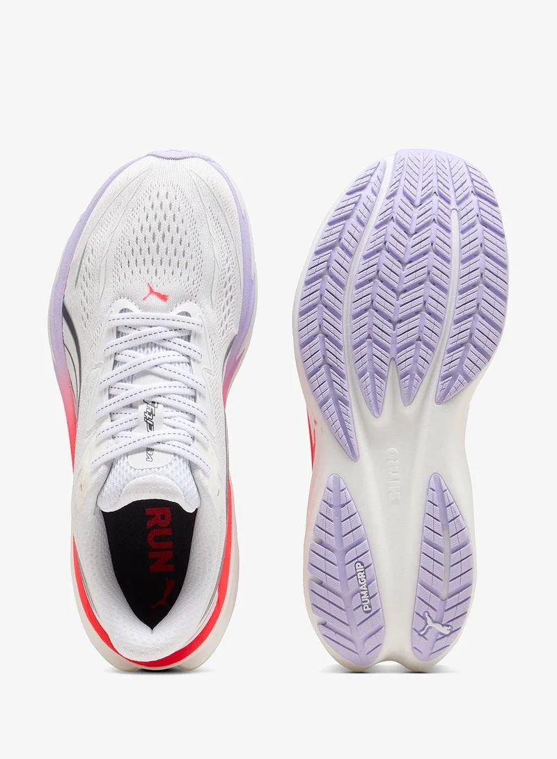 Puma PUMA White-Ultra Red-Light Lavender Velocity Nitro 5 for Women | Best Price UAE