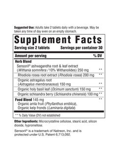 Innate Response Formulas , Adrenal Response, Herbal Supplement, Non-GMO, Vegetarian, 90 Tablets (45 Servings)  - Image 2