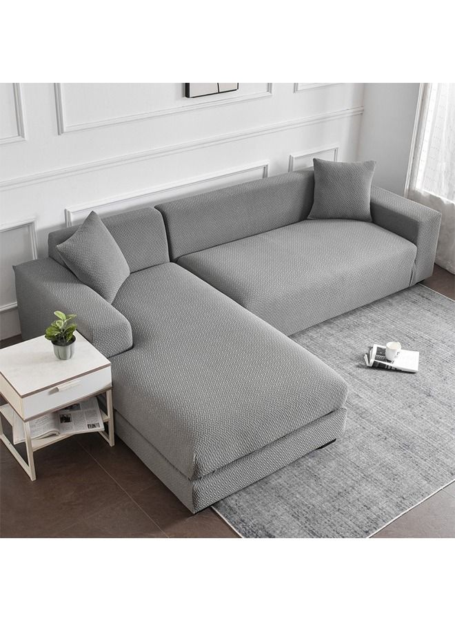 CityRiya-Long Sofa Cover 6 Seater Sofa Slipcover Cushion Couch Waterproof Sofa Couch Cover Universal High Stretch Furniture Protector for Dogs Pets Furniture Cover - Image 1