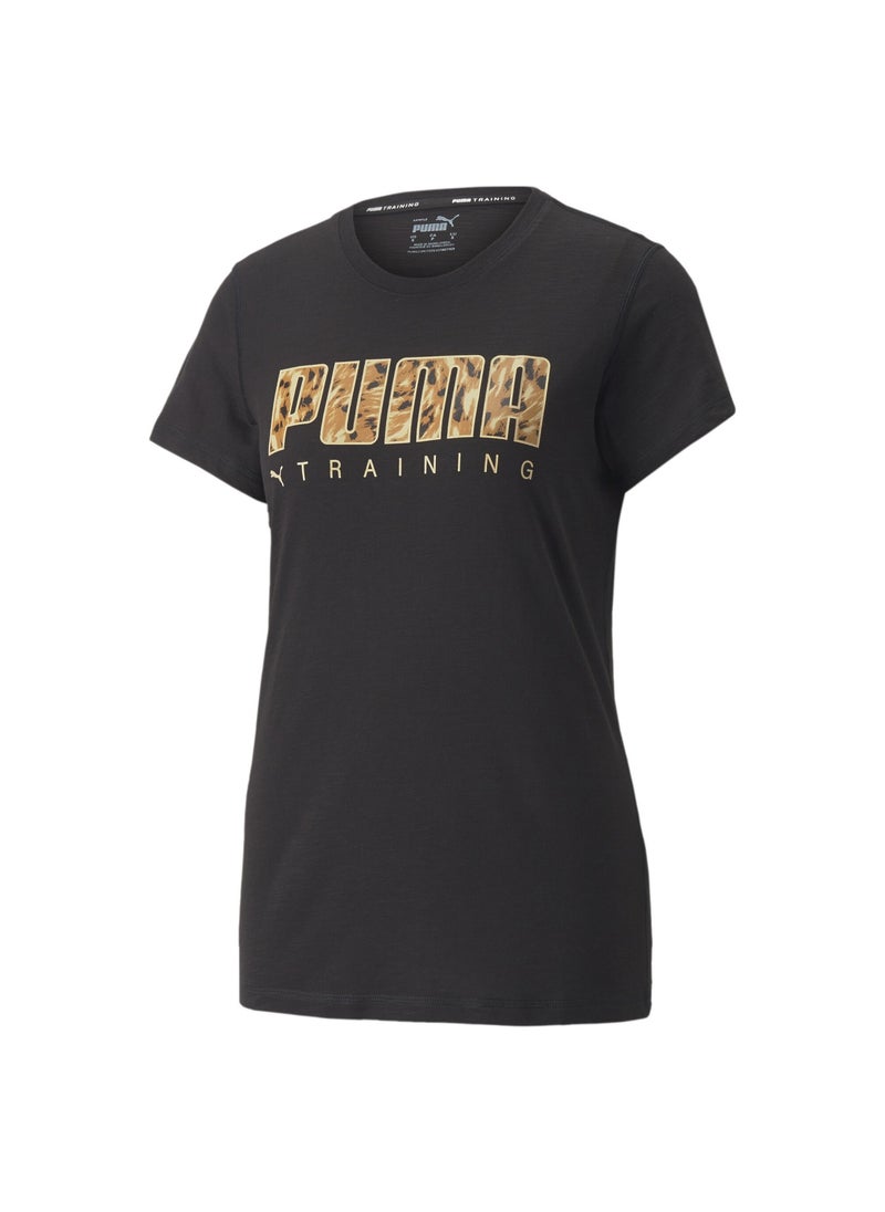 PUMA - Performance Logo Womens Training T-Shirt - Image 1