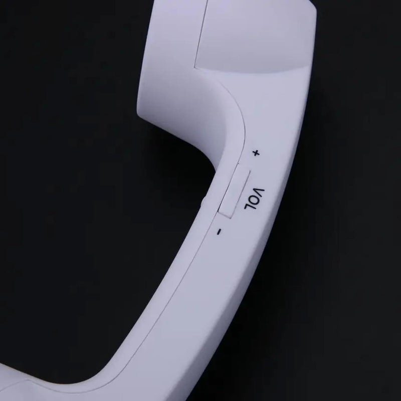 Drumstone 𝟏+𝟏 𝐘𝐄𝐀𝐑 𝐖𝐀𝐑𝐑𝐀𝐍𝐓𝐘 White Retro Telephone Handset – 3.5mm Universal Plug, Radiation-Proof Classic Mobile Phone Receiver - Image 3