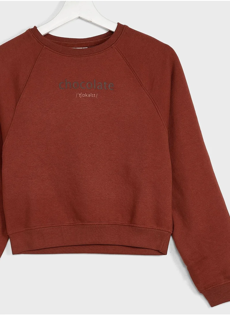 only_kids Kids Long Sleeve Sweatshirt