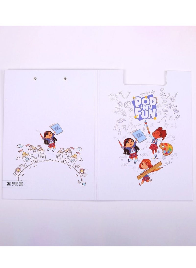 Borg El Arab Double Clipboard Hard Cover A4  - Image 2