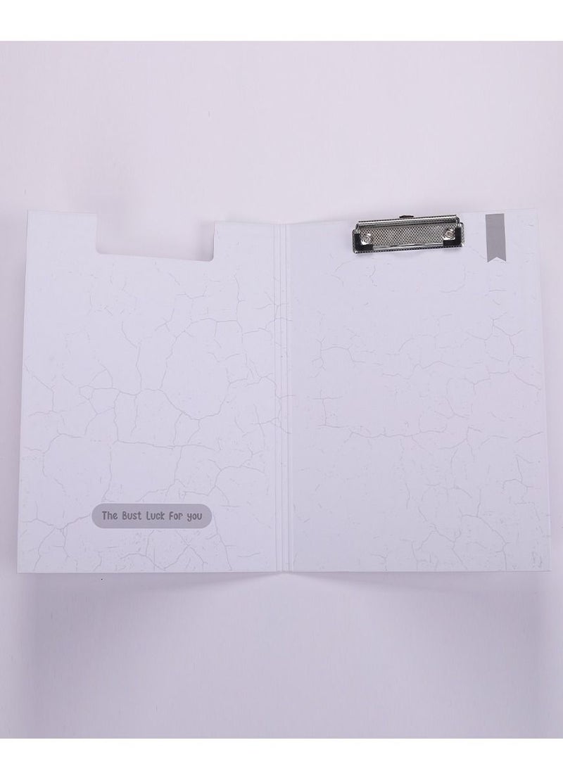 Borg El Arab Double Clipboard Hard Cover A4  - Image 3