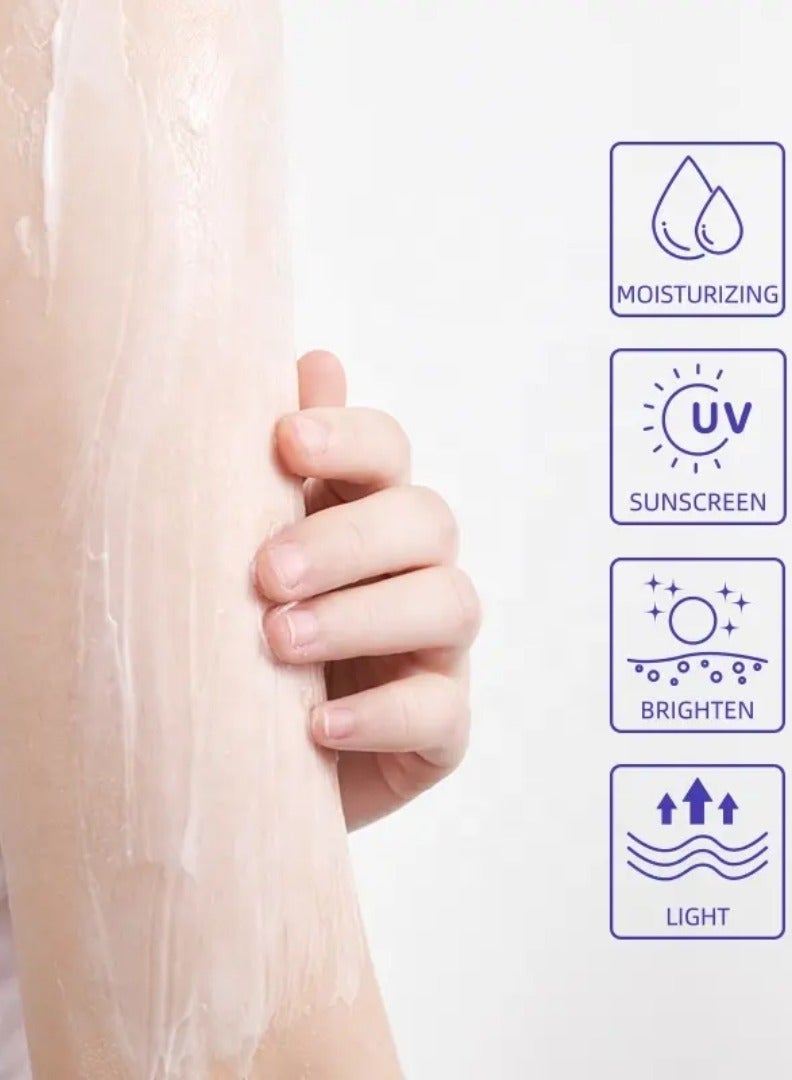 Kormesic 500ml Moisturizing Body Lotion Brightening Exfoliating Body Lotion for Deeply Moisturize and Smooth skin Brightening Body Lotion Advanced UV Protection and Skin Strengthening Lotion - Image 4