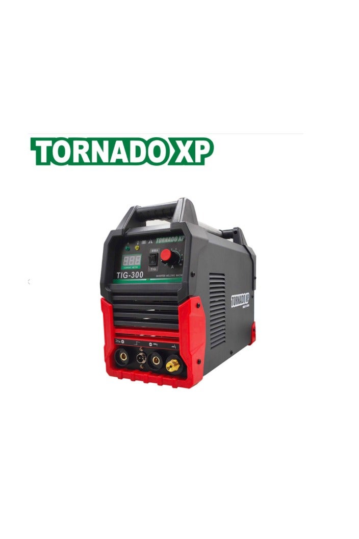 ماكينة لحام تورنادو TIG-300 – تيار حتى 215 أمبير مع شاشة رقمية وتبريد داخلي