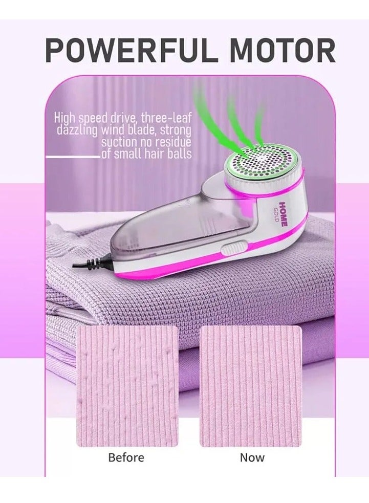 هوم جولد ماكينة إزالة الوبرHG-088 تنظف الملابس والأقمشة من الوبر والزغب بسهولة وسرعة. تصميم شبكي معدني آمن، وسعة كبيرة لتجميع الوبر، وسهلة الاستخدام في المنزل أو أثناء السفر. - Image 5