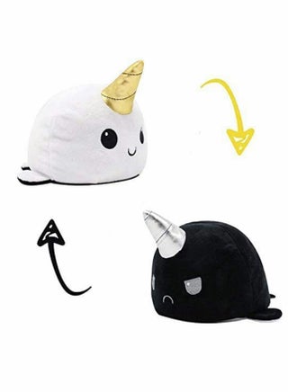 Reversible Plushie Sea Lion Soft Toys, Cute Plush Toy Double-Sided Flip Stuffed Animal Mood Plush Show Your Mood Without Saying a Word, as A Gift for Kids & Adult or for Decoration - pzsku/Z91901A73565F255FF8A4Z/45/_/1722013971/e6a9b9c7-b348-40c1-a209-ff6f0e34e858