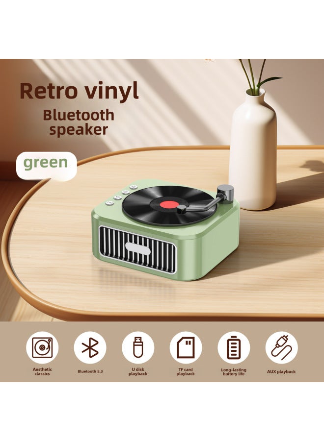 كوالتي مشغل صوت بلوتوث صغير جدًا بأسلوب رجعي متنقل للاستخدام الخارجي والإنترنت والاحتفالات والحفلات المباشرة - Image 1