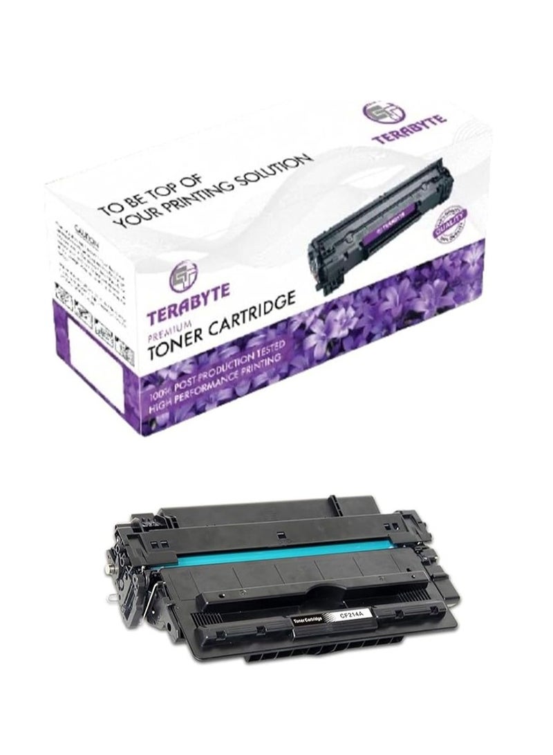 Terabyte 14A Compatible Toner Cartridge Replacement for Toner Cartridge CF214A for LaserJet Enterprise 700 M712 and M725 - Image 1