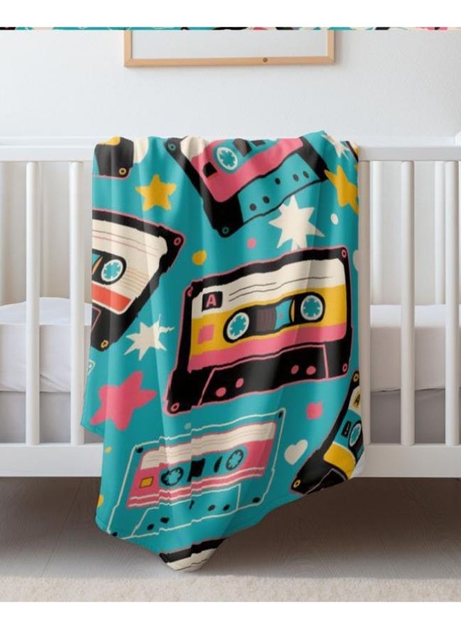 general Baby and children's cartoon flannel thin blanket (warm and comfortable, suitable for sleep, game use) 70cm*100cm - Image 5