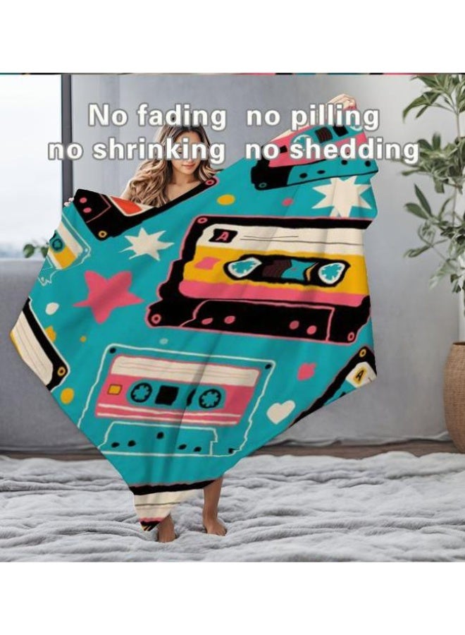 general Baby and children's cartoon flannel thin blanket (warm and comfortable, suitable for sleep, game use) 70cm*100cm - Image 1