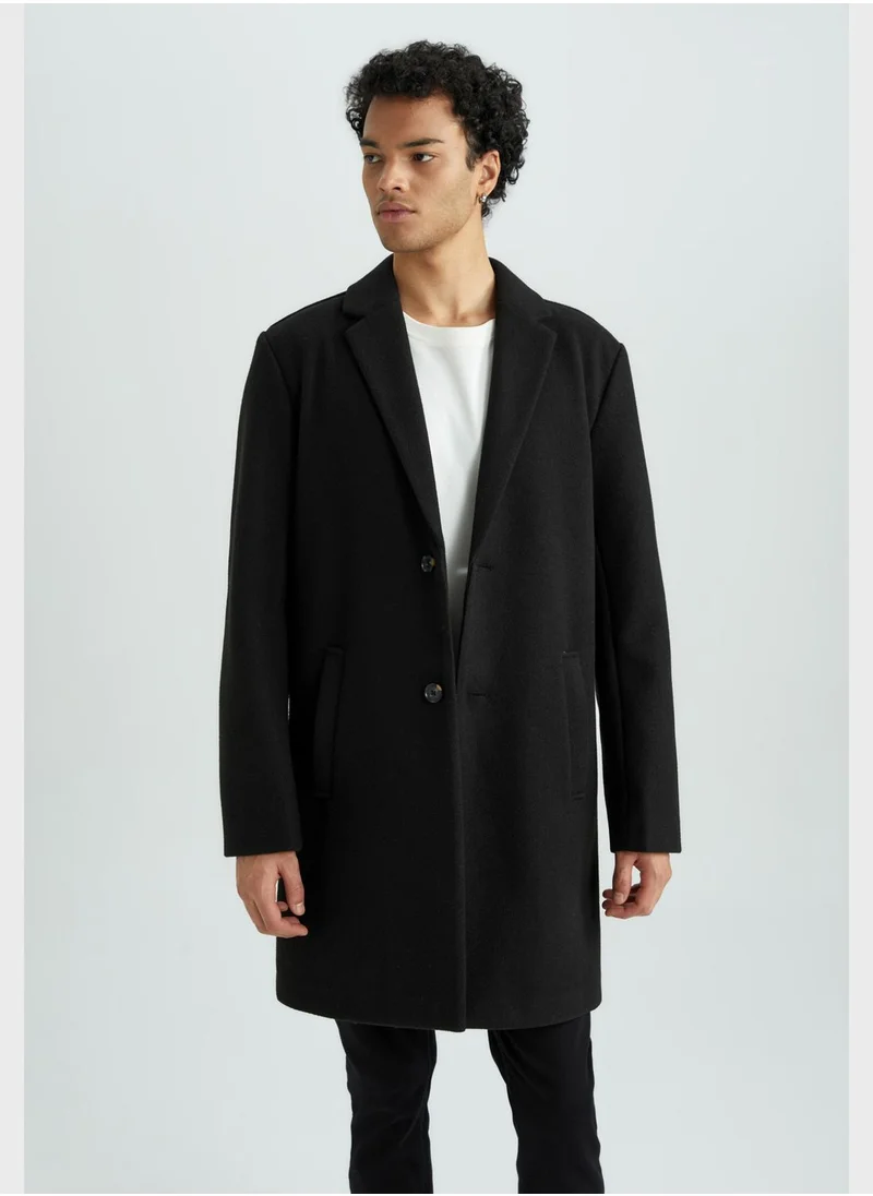 DeFacto Essential Relaxed Fit Coat