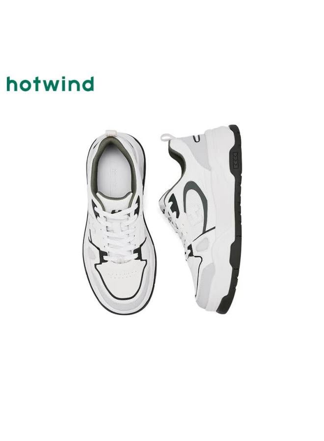 Hotwind Autumn New Men's Fashion Casual Shoes 88 Black Size 42 - Image 3