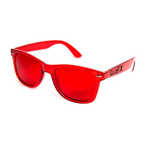 GloFX Red Color Therapy Glasses Glasses - Supports Feelings of Strength Power and Confidence - Image 2