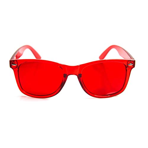 GloFX Red Color Therapy Glasses Glasses - Supports Feelings of Strength Power and Confidence - Image 3