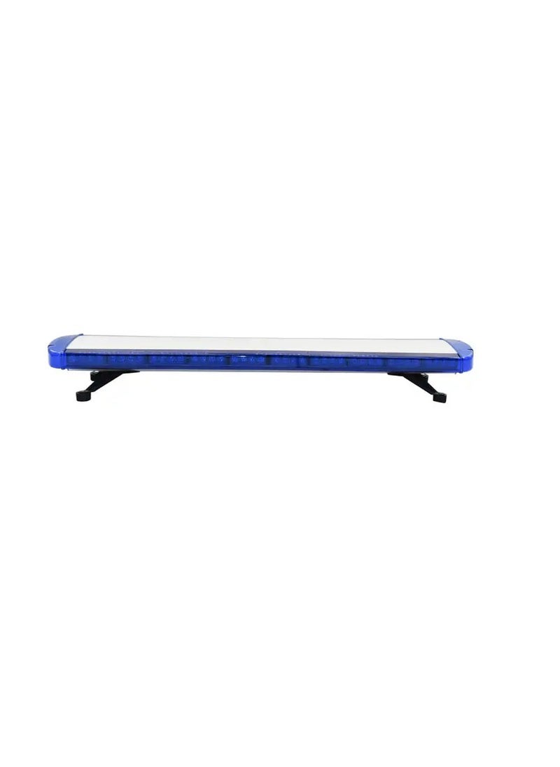 ABRONN Ambulance Slim Old Emergency Light Bar - Blue | Ideal for Emergency Vehicles and Safety Enthusiasts | Durable, Non-Siren Model | Perfect for Automotive Safety & Visibility  - Image 1