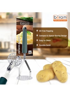 Potato Masher, Ricer for Vegetables, Stainless Steel Smasher with Comfortable Handle, Lump Free Tool, Perfect For Mashing Potatoes, Apples, Beans, Peas and More - pzsku/Z919089CAE79DBF84FF3CZ/45/_/1732689383/ac83d974-8e1d-427a-a22e-f645ee5acf44