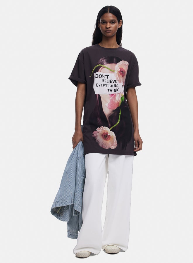 DESIGUAL T-shirt style dress - Image 5