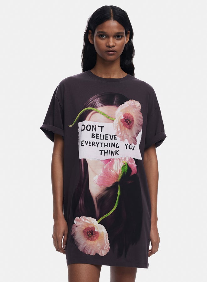 DESIGUAL T-shirt style dress - Image 2