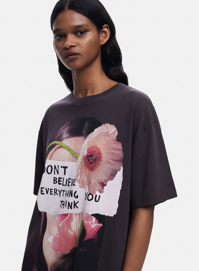 DESIGUAL T-shirt style dress - Image 3