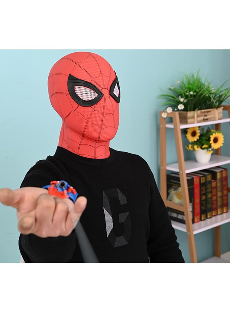 general Spider web shooting toy, 2.7m range key electric retraction, wristband, silk accessories USB charging, Spider-Man superhero, children and adults role-playing toy launcher. - Image 5