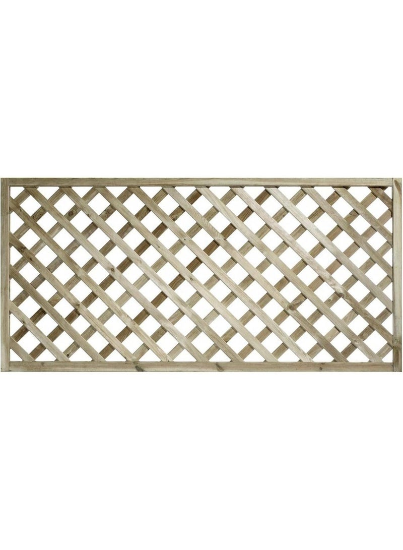 Egardenkart Egardenkart Wooden Lattice Panel Trellis Panel (Wooden, 200x50) - Image 1