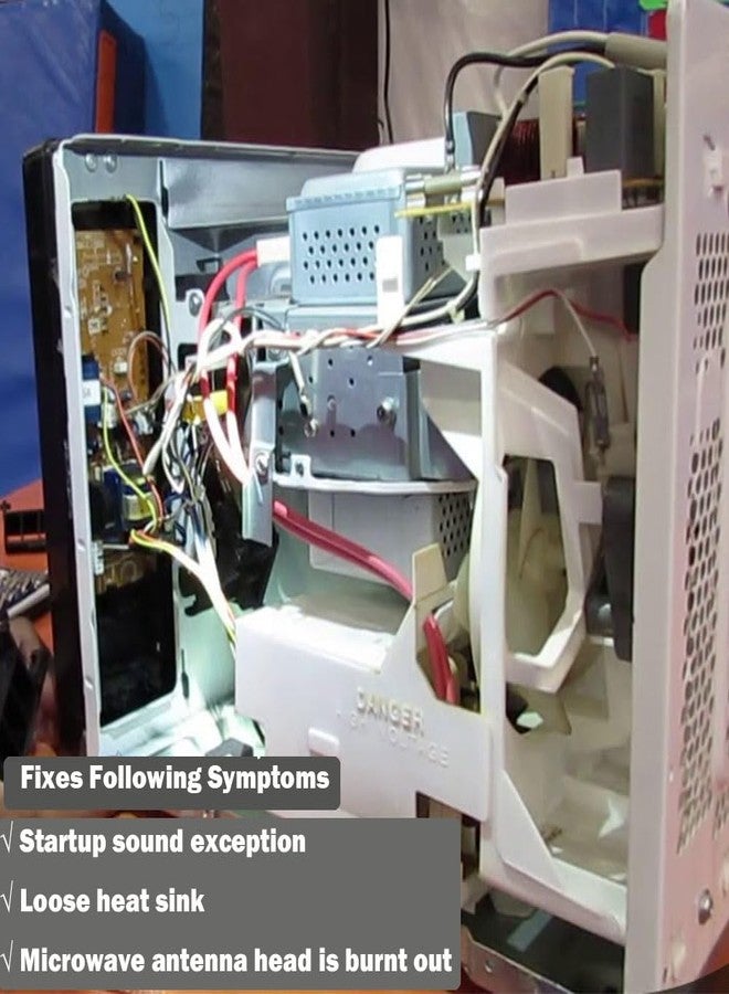 ZOCOLIV مغنطرون W10210845، 2M248J، قطعة غيار لإصلاح أفران الميكروويف من ويرلبول وإل جي، بديل للمغنطرون 2M248J(GS) و2M226-01GMT و2M319J - Image 3