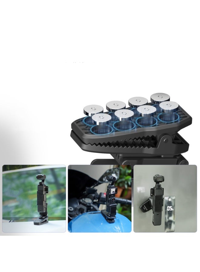 SUNNY LIFE 360° Rotation Magnetic Backpack Clip for DJI OSMO Pocket 3 - Image 2