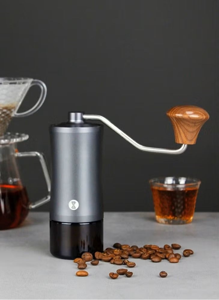 بريتيل مطحنة قهوة يدوية 20 جرام من الفولاذ المقاوم للصدأ، مطحنة قهوة احترافية محمولة مع 24 تروس قابلة للتعديل - Image 2