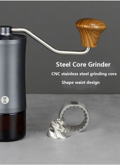 Brutelle 20g Manual Coffee Grinder Stainless Steel Grinding Core Portable Professional Coffee Grinder with 24 Adjustable Gears  - Image 5