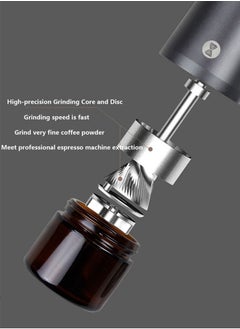 Brutelle 20g Manual Coffee Grinder Stainless Steel Grinding Core Portable Professional Coffee Grinder with 24 Adjustable Gears  - Image 4