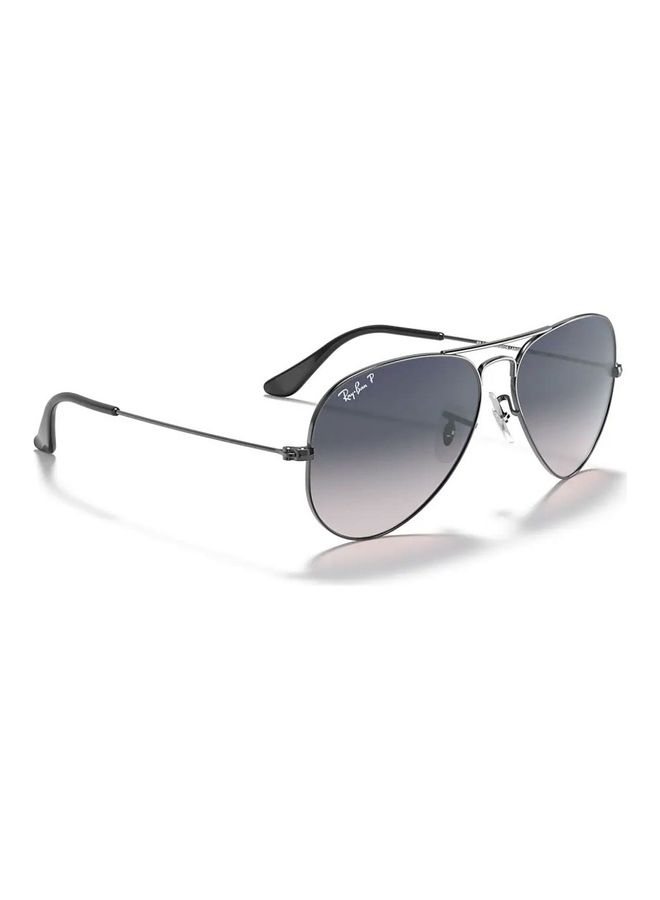 Ray-Ban Unisex Gradient Aviator Sunglasses - Lens Size: 58 mm - Image 3