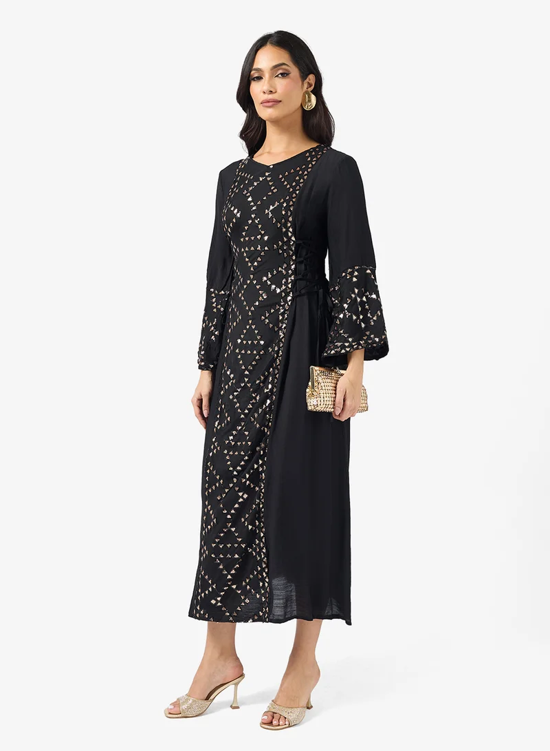Khizana Embroidered Dress