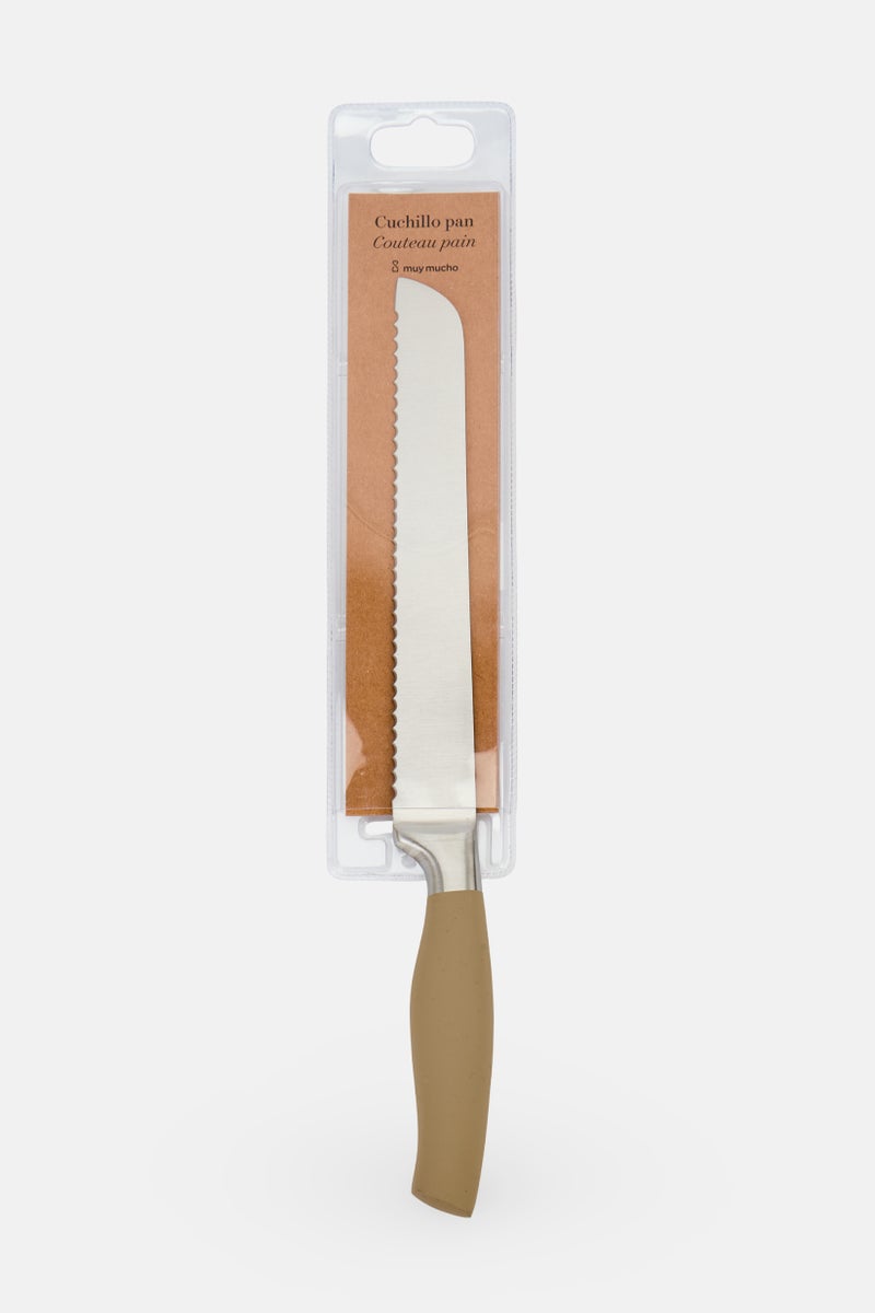 Muy Mucho Bread Knife, Grey - Image 1