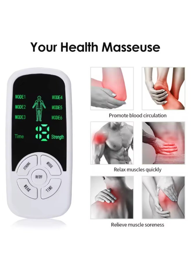 Pulse Electric Muscle Stimulator Body Massager for Back, Neck, Tens, Acupuncture, Meridian, Physiotherapy, Digital Massage Tools - Image 5